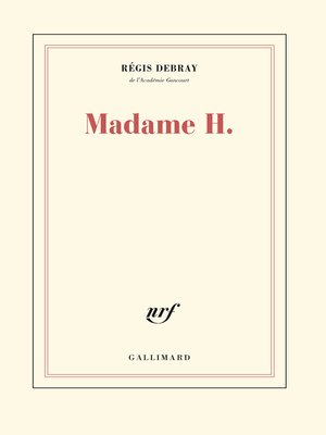 cover image of Madame H.